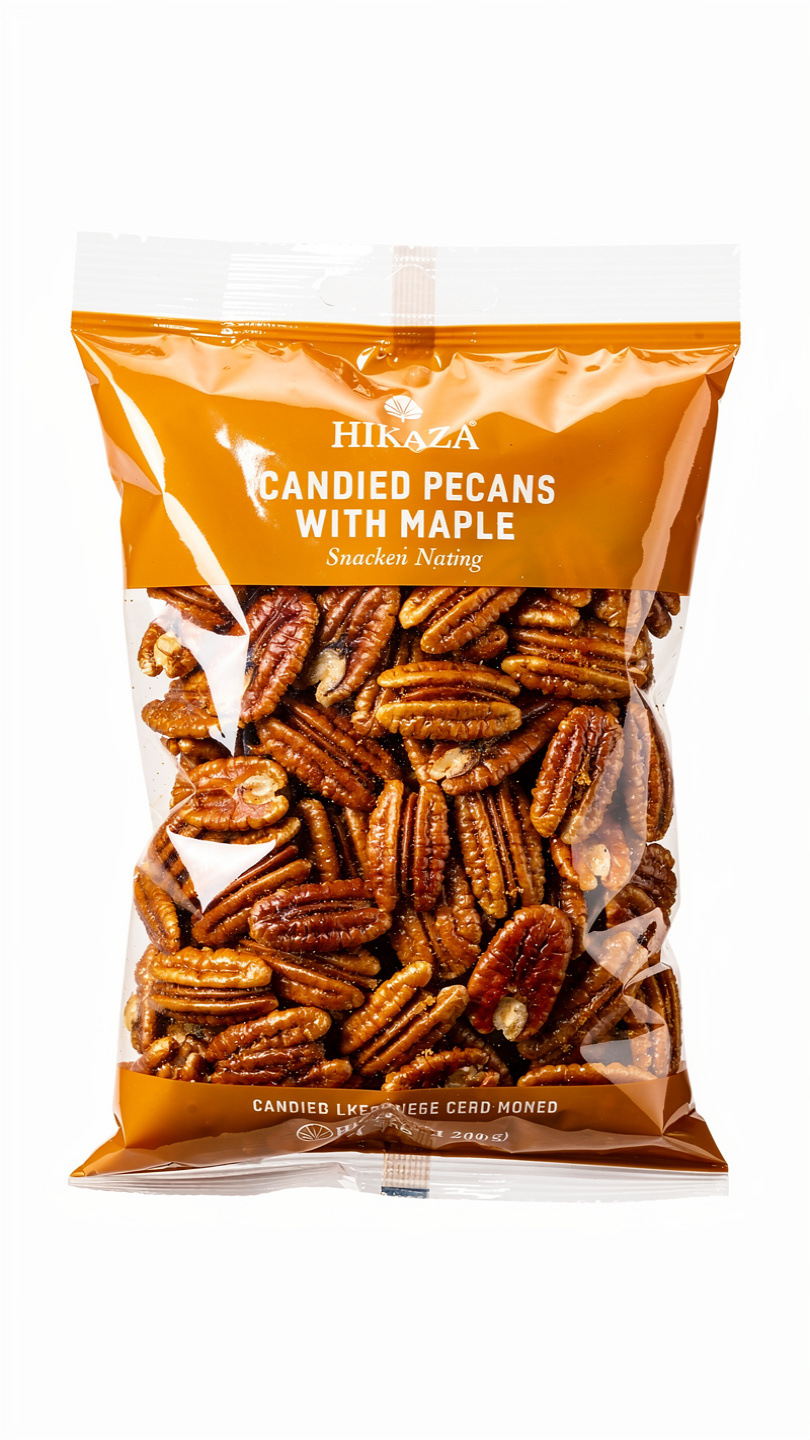 Candied Pecans with Maple
